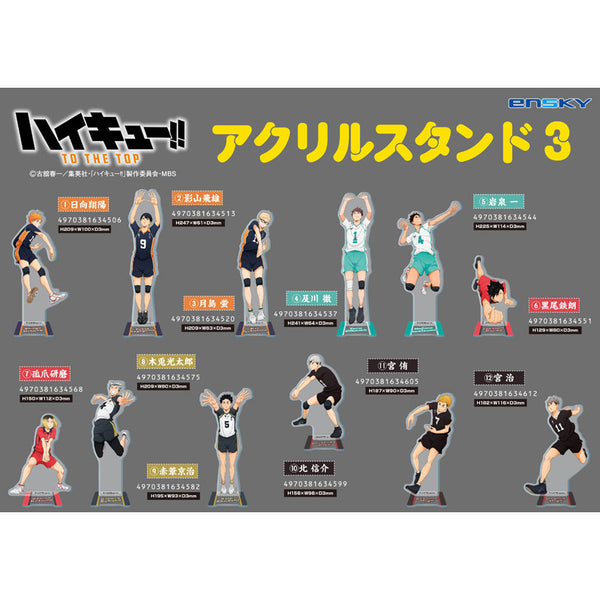 Haikyuu!! To The Top - Tanaka Saeko - Coaster - Coaster Collection -  Coaster Collection Haikyuu!! To the Top Vol.3 (Animate, Bandai)